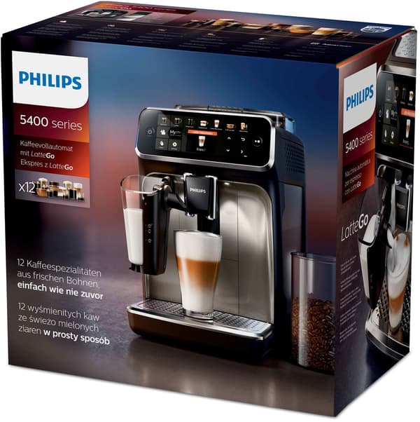 Philips EP5447/90 -espressokeitin (musta-harmaa)