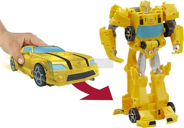 Transformers Cyberverse Roll and Change Bumblebee -figuuri