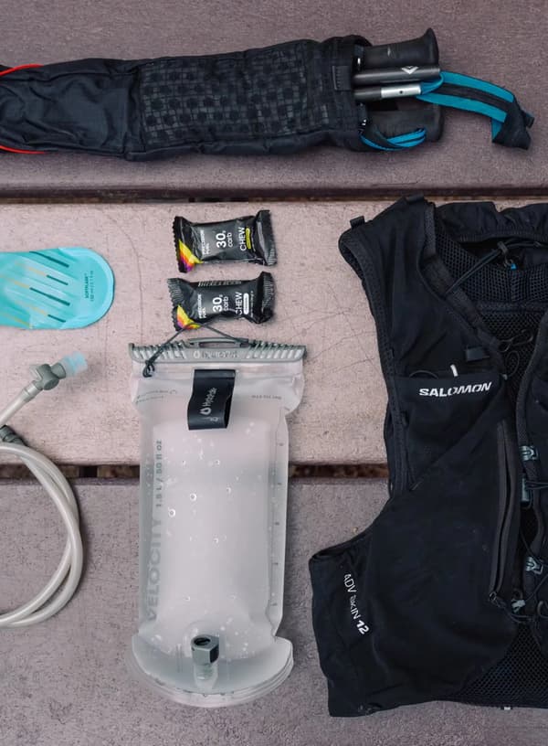 HydraPak Velocity 1,5L drikkeblære - klar