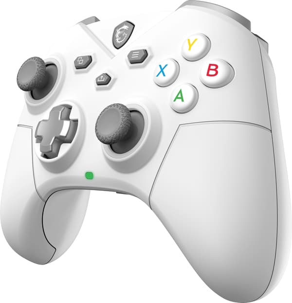 MSI Force GC300 Trådlös Gamepad för PC, Android Trådlös Vit