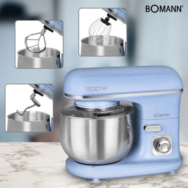 Bomann KM 6030 CB 1100W sininen yleiskone