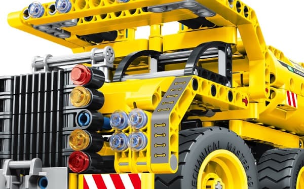 IM.MASTER Mekanisk Plastikklodser Dumper Fly 2i1 IM6802