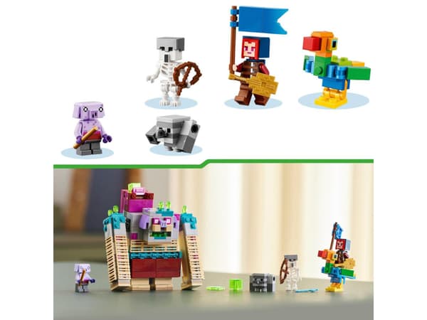LEGO Minecraft Legends 21257 Det afgørende opgør med Devourer