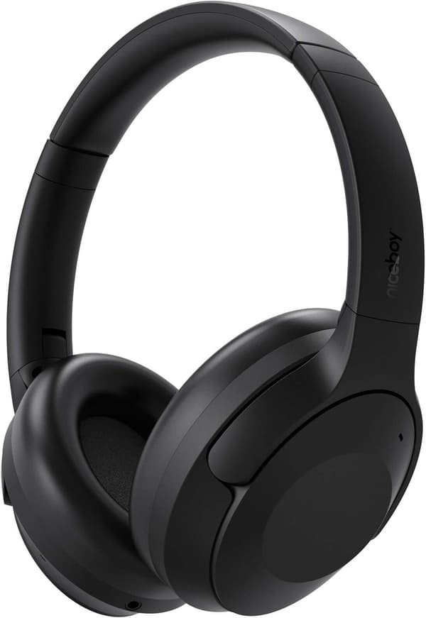 NICEBOY Hive Aura 5 ANC On-Ear Hovedtelefoner Sort