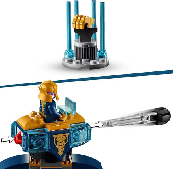 LEGO Marvel Iron Man mod Thanos (76170)