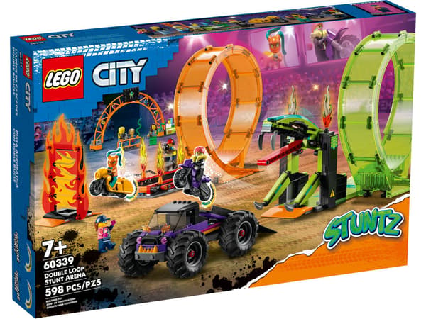 LEGO 60339 City - Dobbelt loop stuntarena