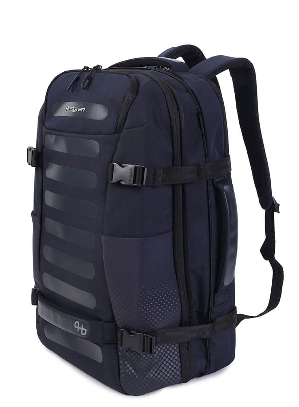 Reseryggsäck Hedgren Trip L EXP Backpack - peacoat blue