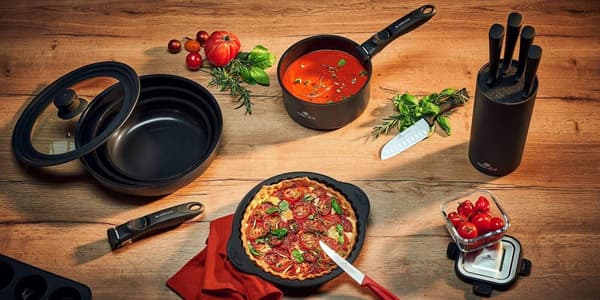 GERLACH Smart Black knivsæt (6 dele)