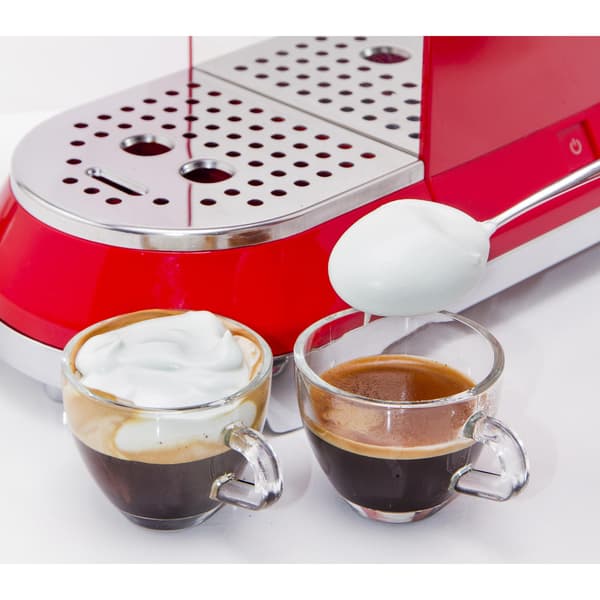 SMEG ECF01RDEU Kaffemaskine Rød
