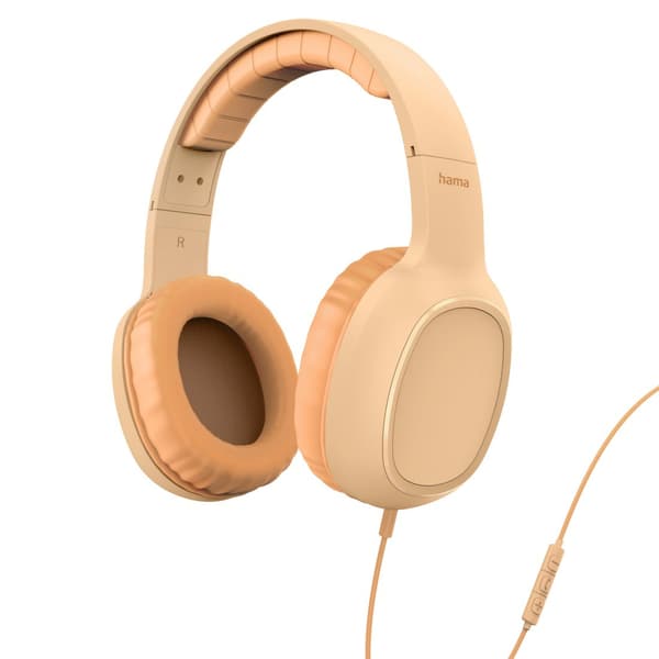 Hama Fun C Kablede On-Ear Hovedtelefoner Mikrofon USB-C Orange