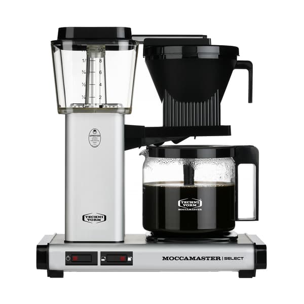 Moccamaster KBG 741 Select Kaffemaskine Mat Sølv