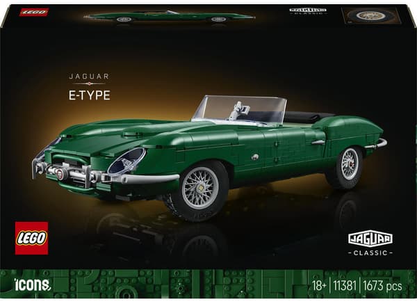 LEGO 11381 Icons Jaguar Type E