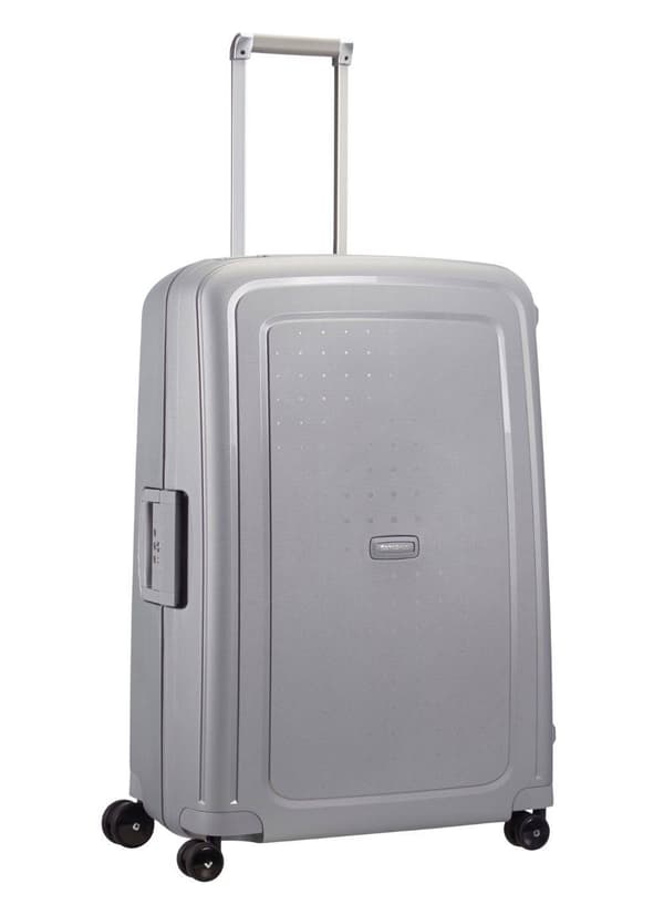 Stor resväska Samsonite S'Cure - silver