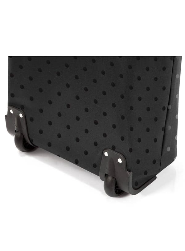Reisenthel Trolley M - glossy dots black -ostoskassi