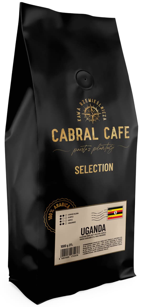 CABRAL CAFE Selection Uganda kaffebønner 1 kg