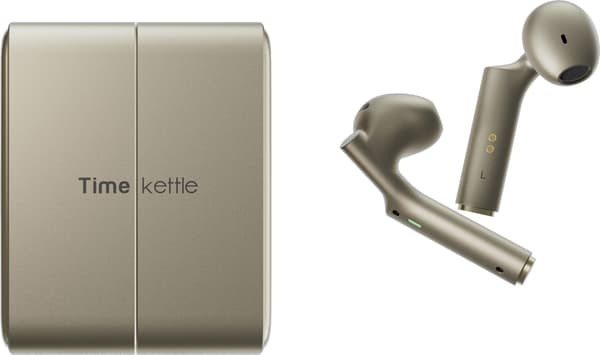 TIMEKETTLE W4 In-ear hovedtelefoner Guld