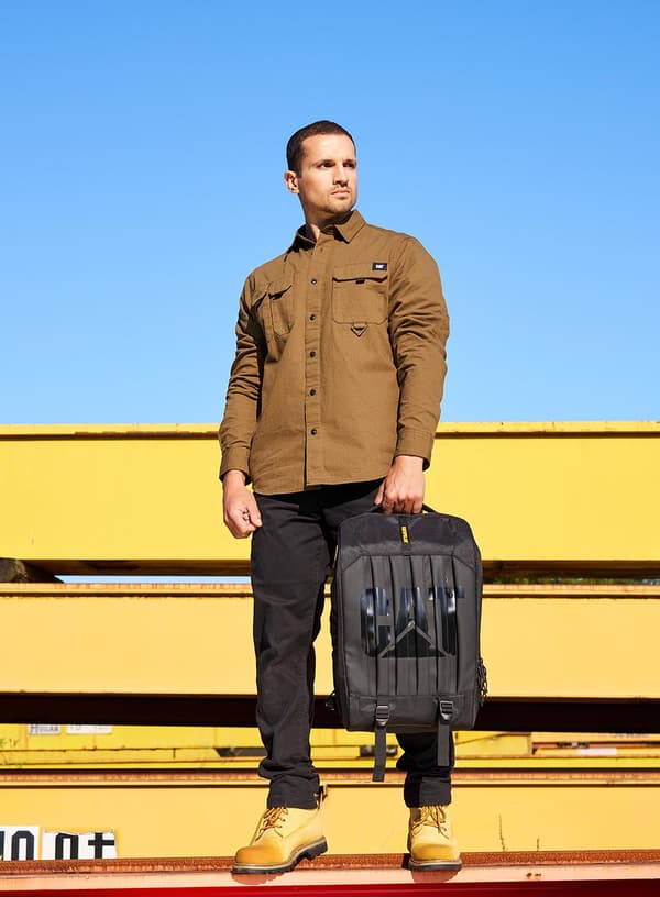 Caterpillar Tech United Backpack M - sort