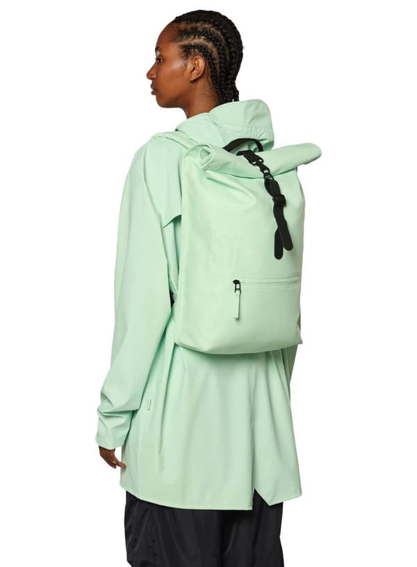 Rains Rolltop Rucksack - mineraali
