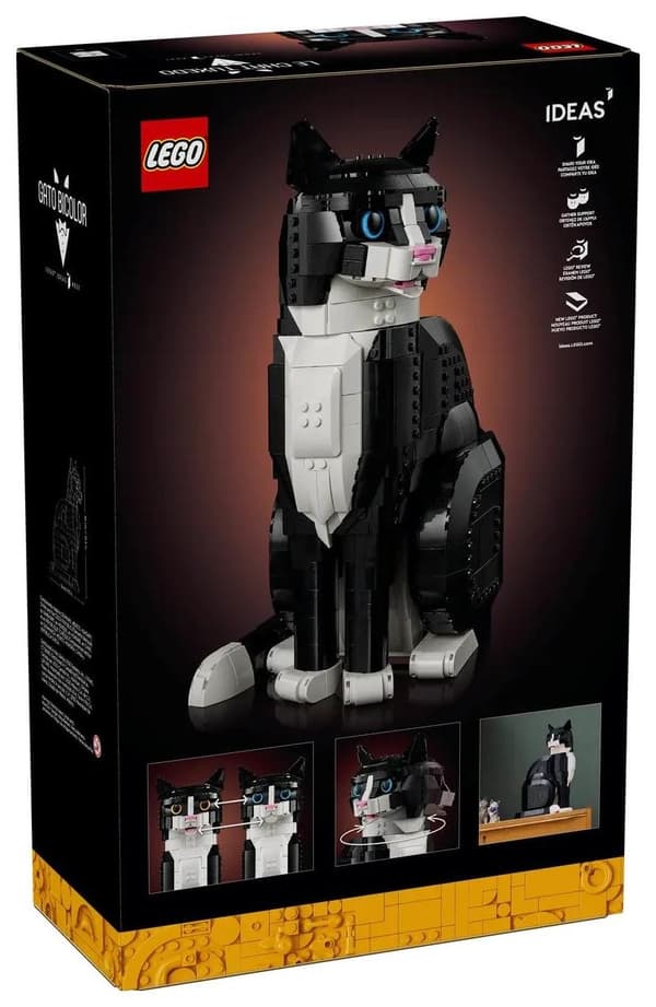 LEGO Ideas 21349 Sort og hvid kat