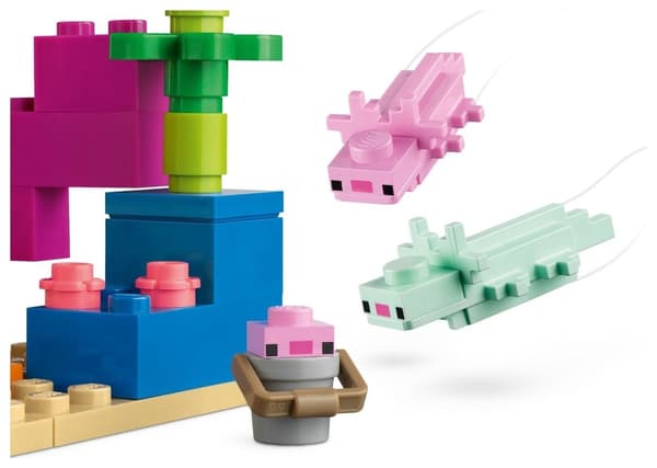 LEGO Minecraft 21247 Axolotl-hus