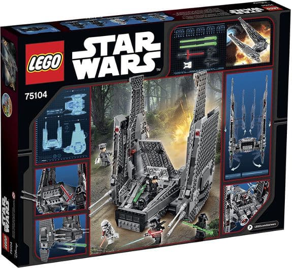 LEGO Star Wars Kylo Rens Command Shuttle (75104)