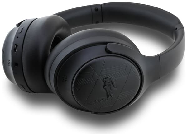 LACOSTE Monogramme ANC On-Ear Hovedtelefoner Sort