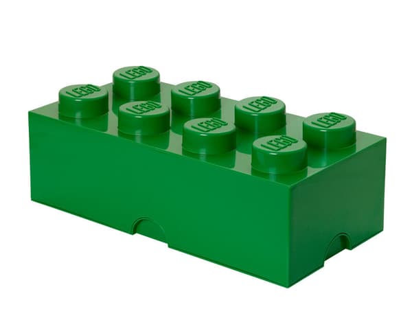 Lego 40041734 Klodsbeholder 4x2 mørkegrøn