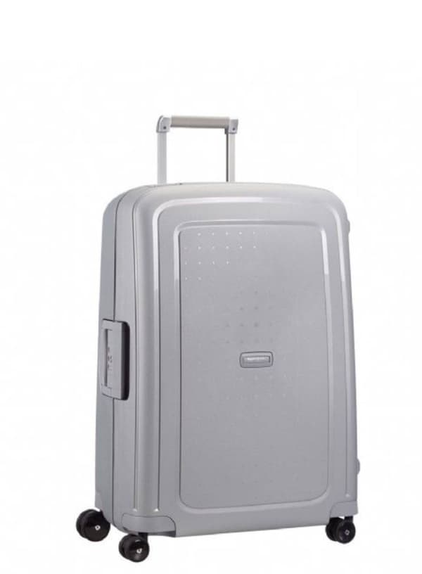 Samsonite S'Cure mellemstor kuffert 79 l - sølv