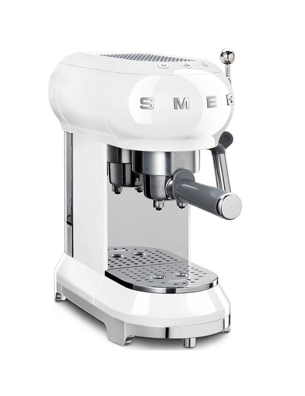 SMEG ECF01WHEU Kaffemaskine Hvid
