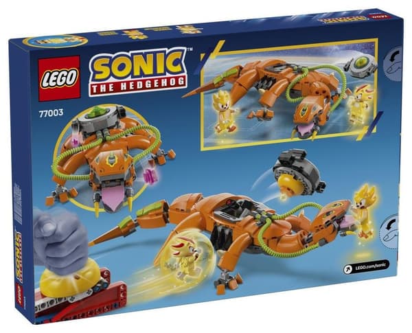 LEGO Sonic 77003 Super Shadow mot Biolizard