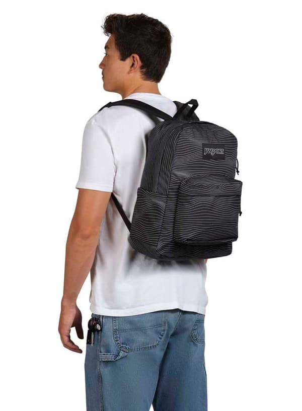 JanSport SuperBreak Plus - screen waves -kaupunkireppu