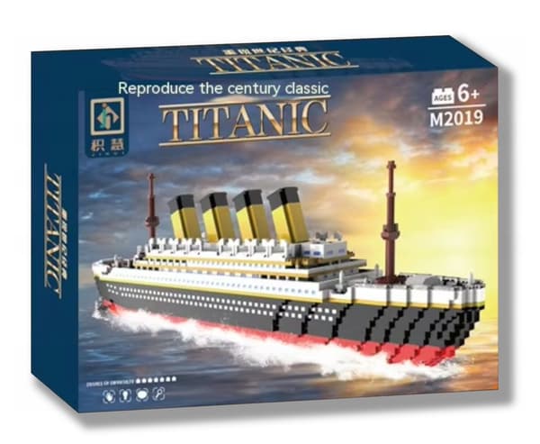 Byggesæt COIL Titanic 3688 elementer dampskib