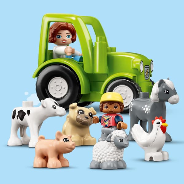 LEGO Duplo Stald, traktor og bondegårdsdyr (10952)