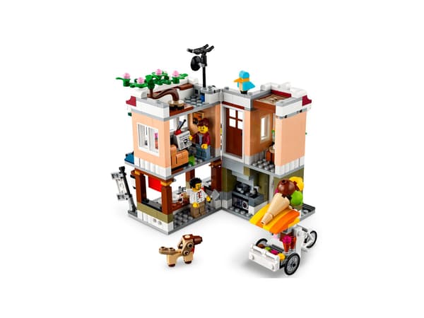 LEGO 31131 Creator 3-i-1 – Nudelbutik i centrum
