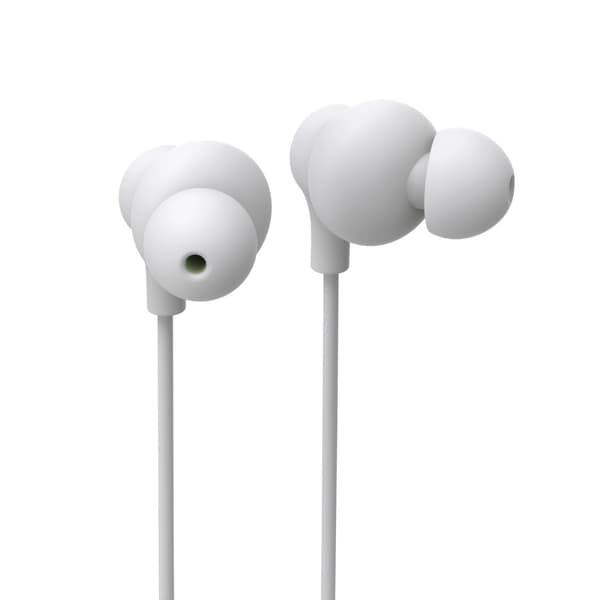Hama In-Ear Curly USB-C-hörlurar med mikrofon, vit