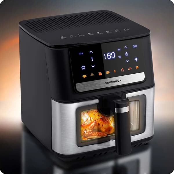 Airfryer BERDSEN BD-655 6.5l 8 automatiske programmer
