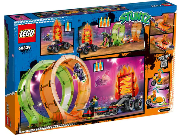 LEGO 60339 City - Dobbelt loop stuntarena