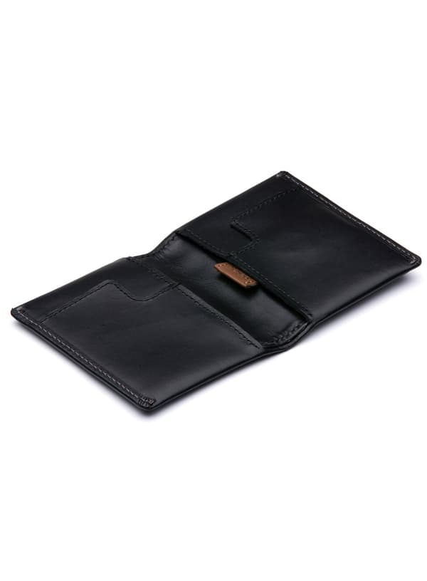 Bellroy Slim Sleeve läderplånbok - svart