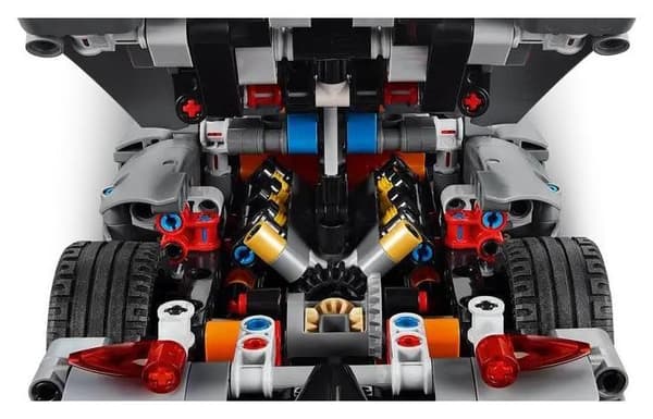LEGO Technic 42173 Grå Koenigsegg Jesko Absolut hyperbil