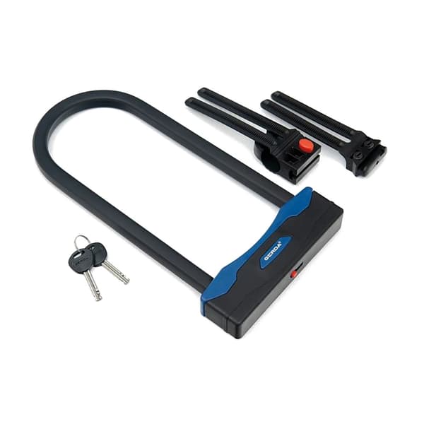 Cykelås GERDA Ultra Strong Plus 320/165L U-Lock svart