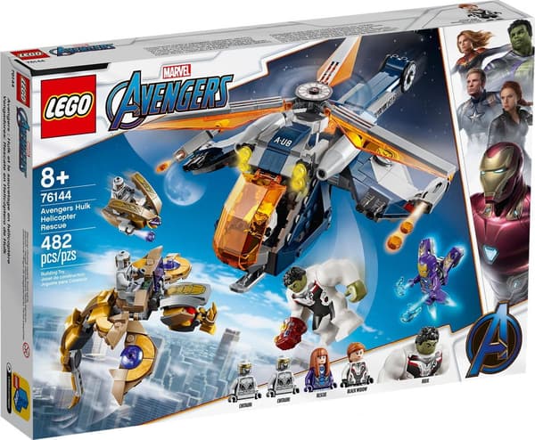LEGO Marvel Hulk helikopterfald (76144)