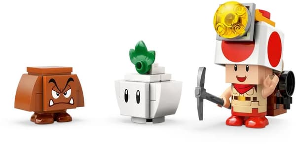 LEGO Super Mario 72040 Kaptajn Toad og lejr