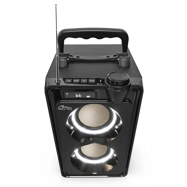 Bluetooth-højttaler Media-Tech OVERBOX MT3186 FM-radio 30W Sort