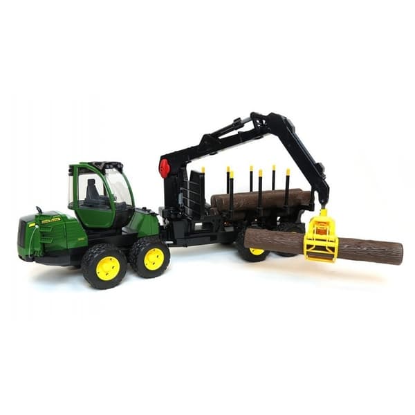 BRUDER John Deere 1210E læsser med gribearm