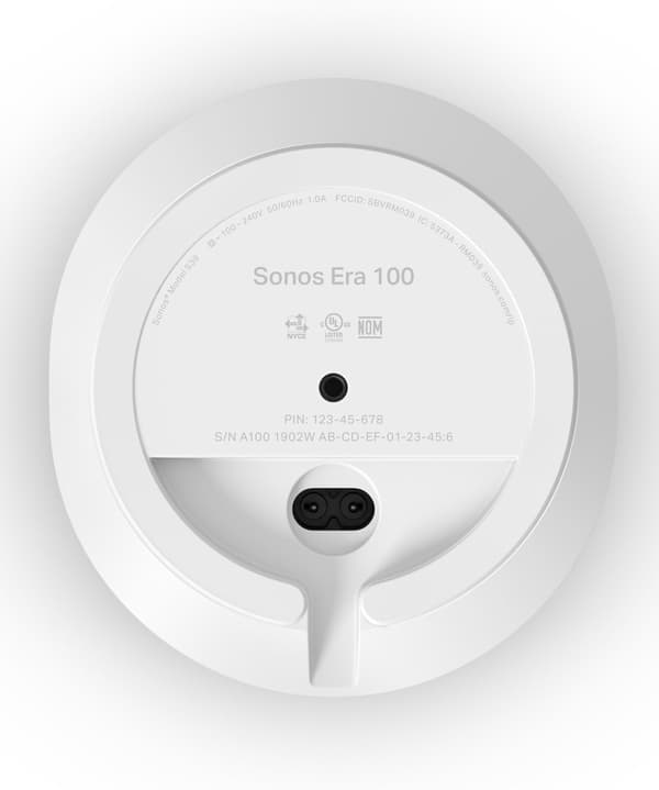 Sonos Era 100 højttaler (hvid)