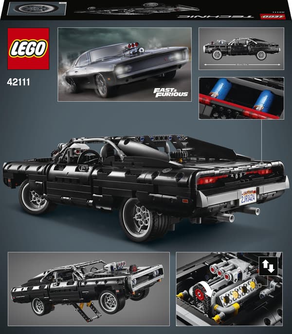LEGO Technic Domin Dodge Charger (42111)