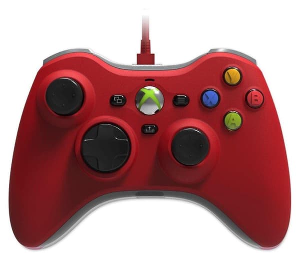 Hyperkin Xenon-kontroll för Xbox, PC - trådbunden - röd