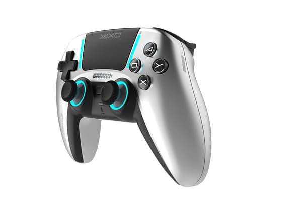 Yaxo Mantis Rage-kontroll för PS5, PC Magnet Silver