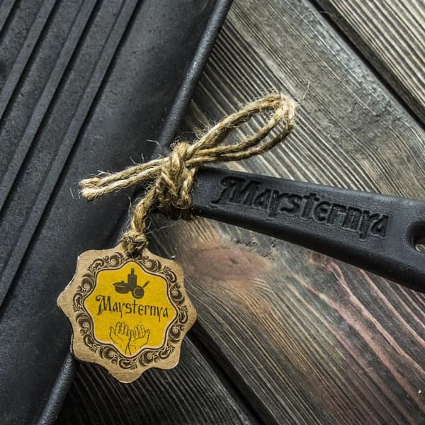 MAYSTERNYA IRON Støbejerns grillpande 28 x 28 cm