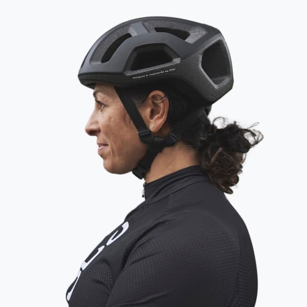POC Ventral Lite cykelhjelm uranium sort mat